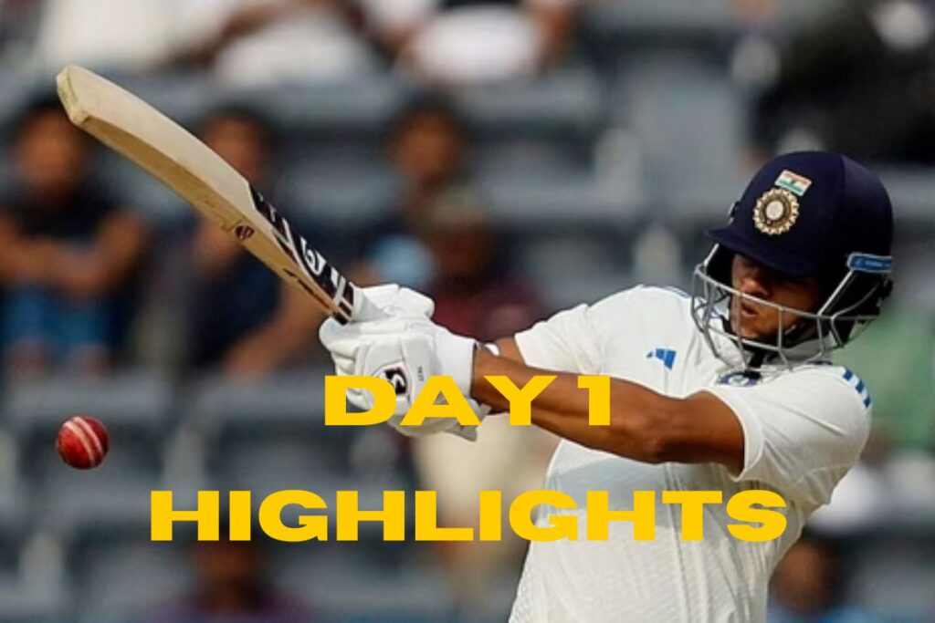 India vs England 1st Day of 1st test match Highlights 