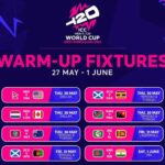 ICC Men’s T20 World Cup 2024 Warm-up Fixtures Announced