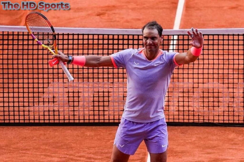Rafael Nadal defeat Zizou Bergs in Italian Open 2024