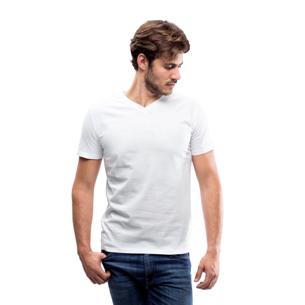 Men's V-Neck T-Shirt - Image 2