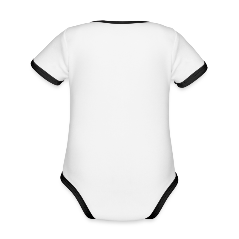 Organic Contrast SS Baby Bodysuit