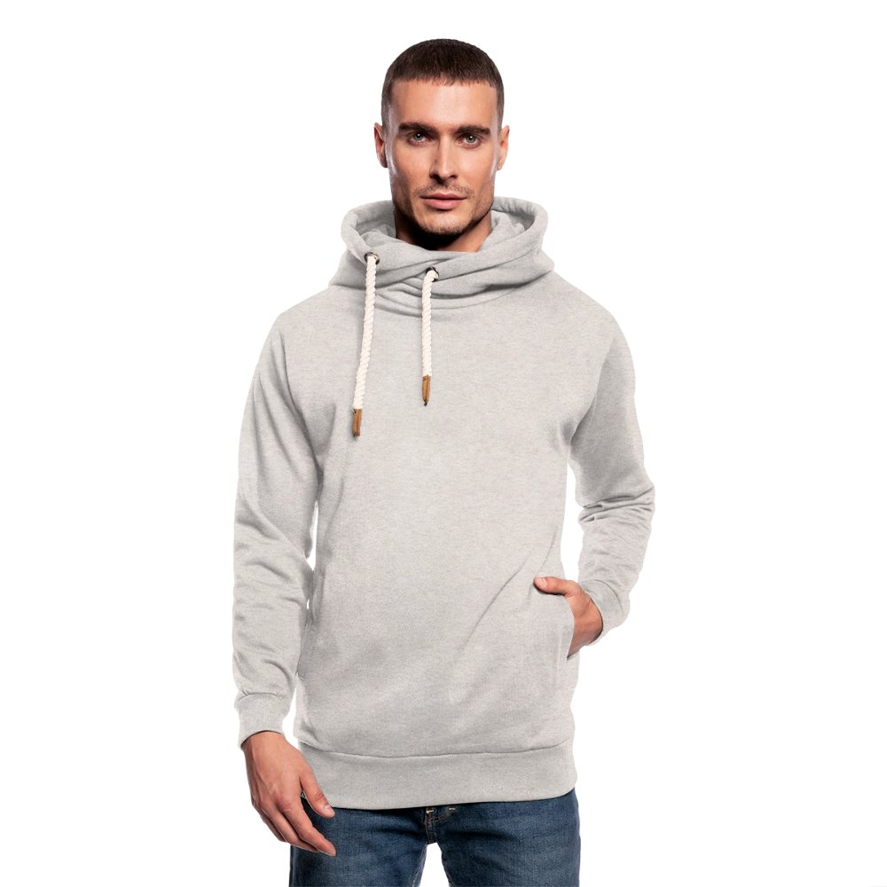 Stylish Shawl Collar Hoodie with cozy neckline