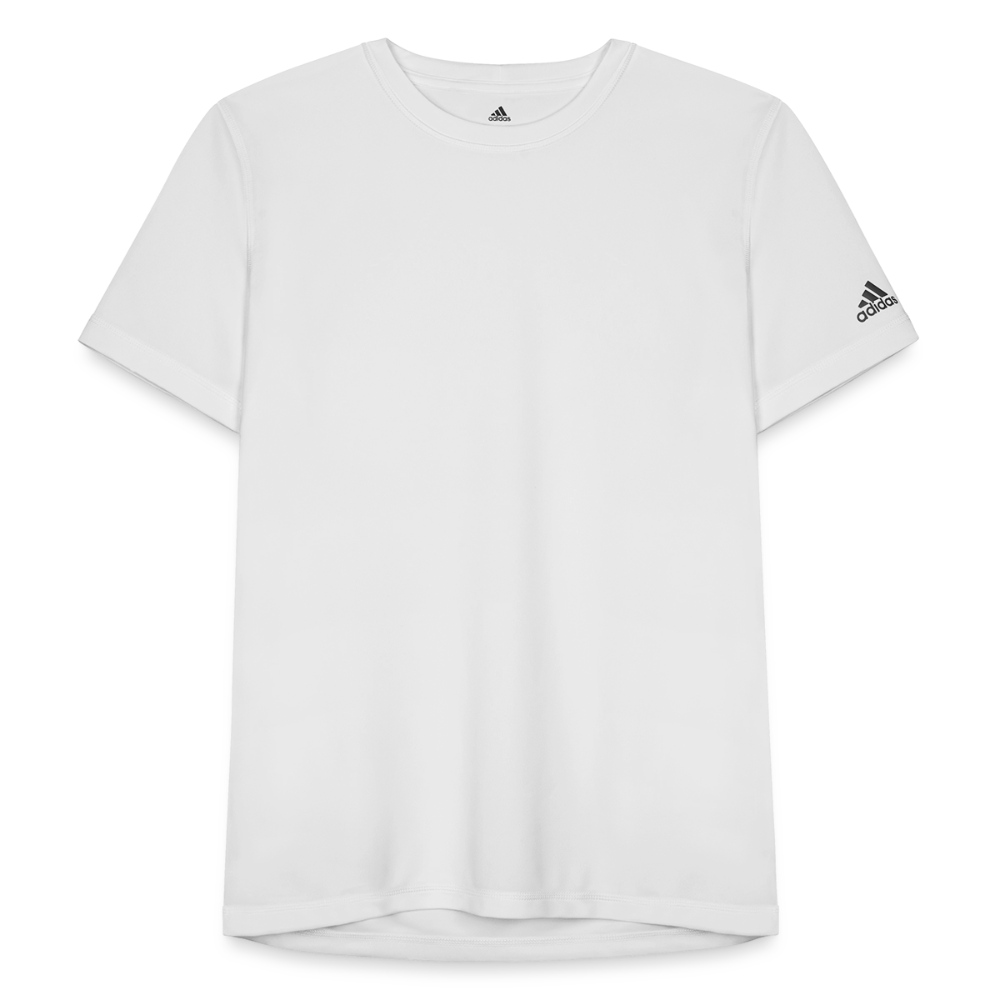 Eco-friendly men’s recycled performance workout tee.