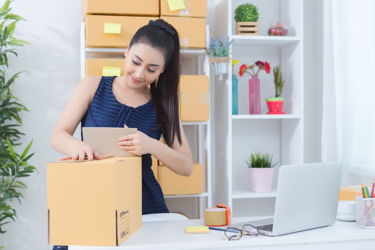 Laptop screen showing digital product dashboard