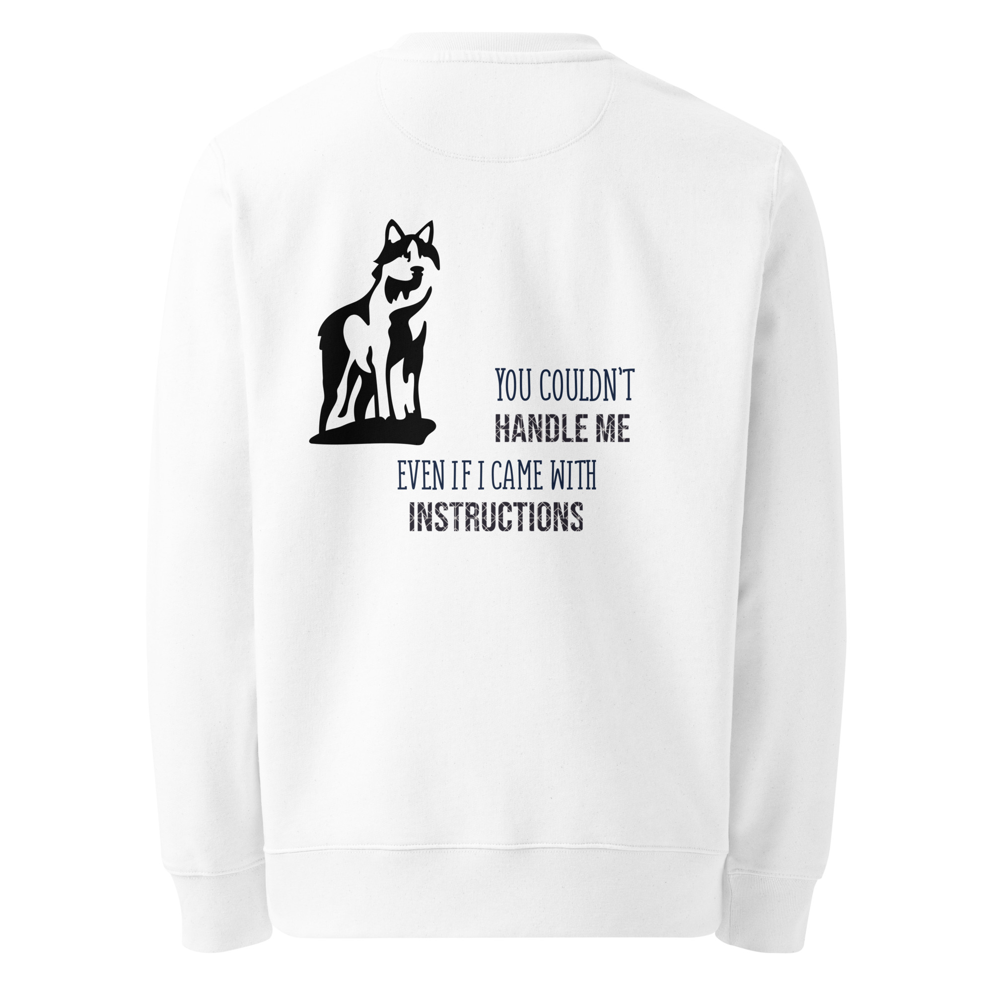 unisex eco changer 2.0 sweatshirt white back 6a3ba9c71b449