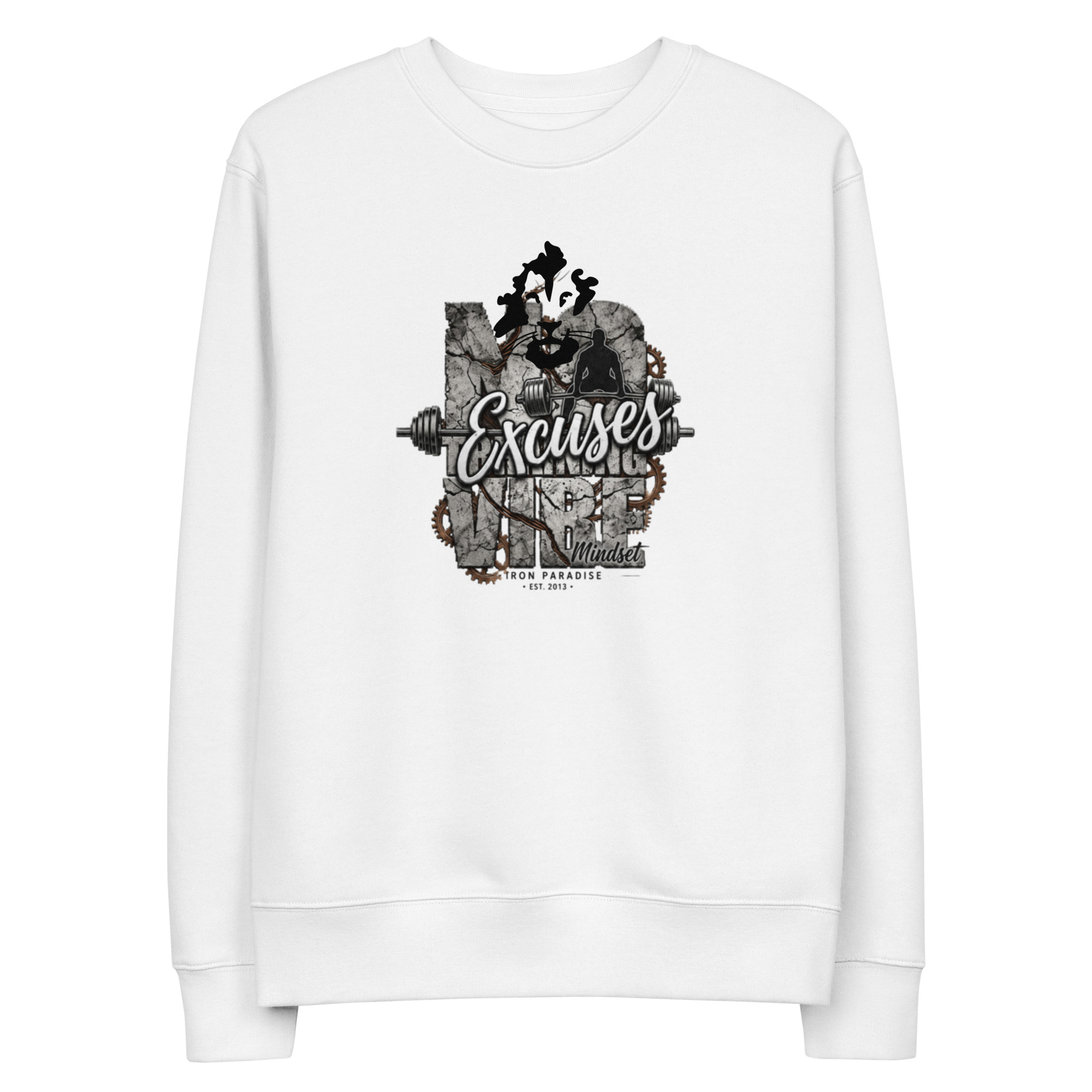 unisex eco changer 2.0 sweatshirt white front 6a3ba9c71c35f
